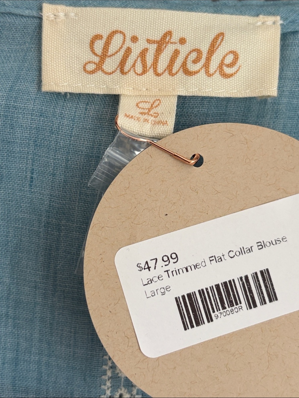 Listicle Blouse - Picture 4 of 5